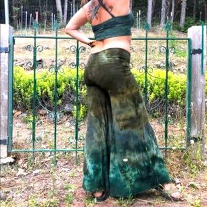 Calico Alchemy Organics light weight wide leg flow pants